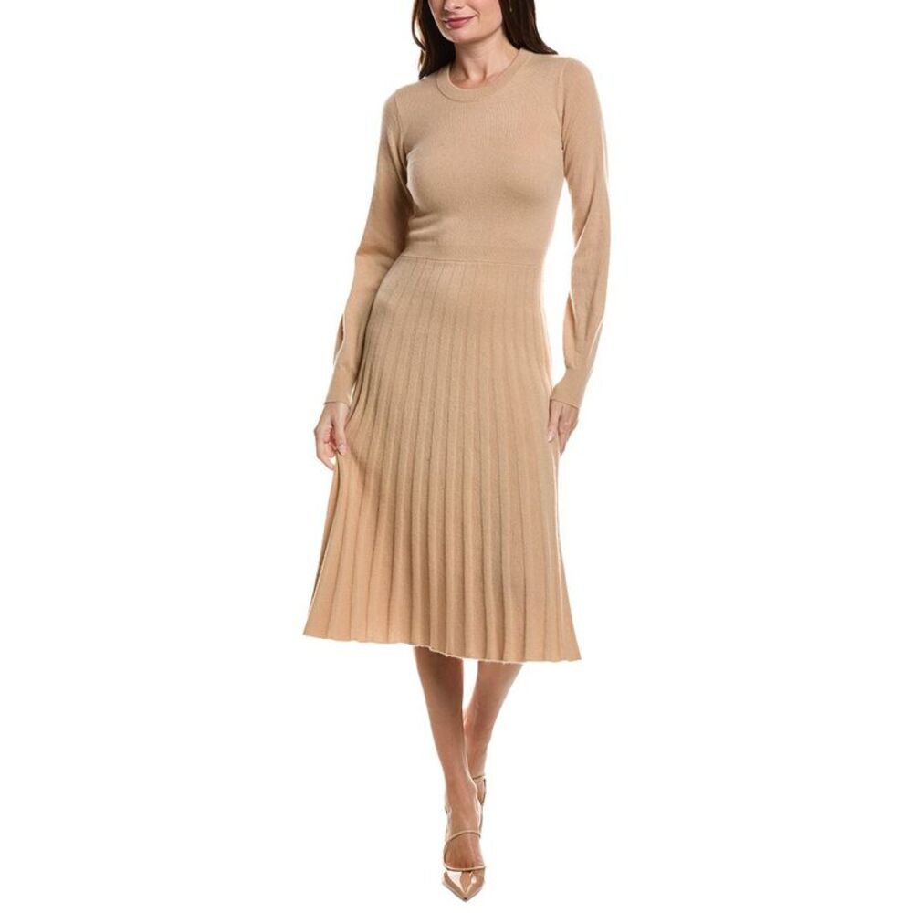 Elie Tahari Womens  The Aviva 100% Cashmere Dress, Brown